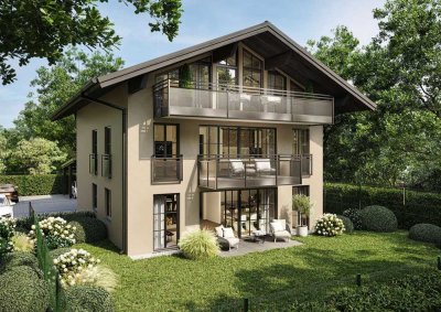 Moderne, energieeffiziente 93m² 3-Zimmer Neubau ETW in zentraler Lage - Bernau am Chiemsee