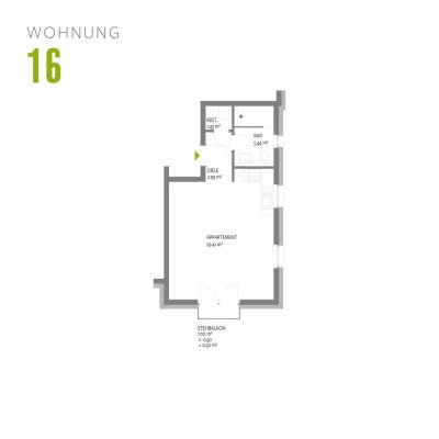 NEUBAU Trier-Olewig - Effizienzhaus 55 - Wohnung 16