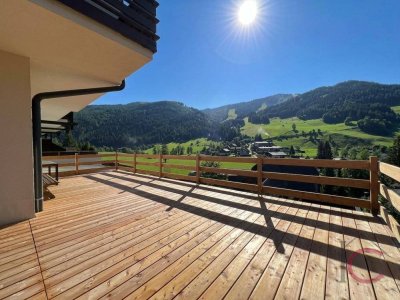 Schönes 2-Zi.-Terrassenappartement mit Garten in Panoramalage