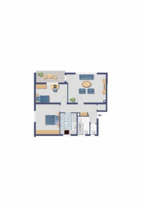 Schön geschnittene Wohnung in Regensburg zum Renovieren