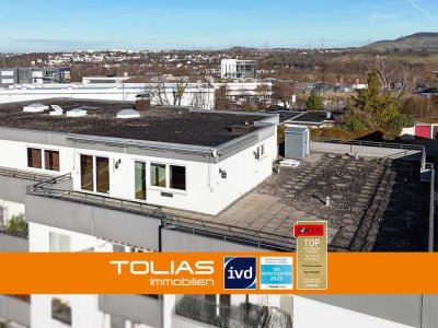 Über den Dächern der Schwäbischen Toskana -  einzigartiges Penthouse mit Dachterrassentraum