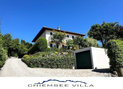 Elegantes, energetisches Traumhaus im Toskana-Stil in erstklassiger Lage * Chiemsee Villa Immobilien