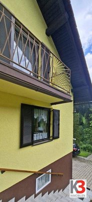 K3 - EINFAMILIENHAUS IN WALDRANDLAGE MIT BERGBLICK - Alleinlage mit großem Grundstück und 2 Nebengebäuden.