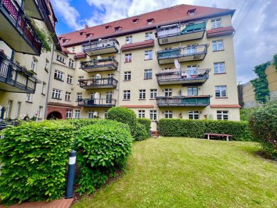 BEZUGSFREIES 2-RAUM APPARTMENT MIT BALKON IM HERZEN DER DRESDNER NEUSTADT