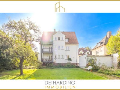 Gemütlich und hell im Flüsseviertel: 2-Zimmer-Wohnung im Dachgeschoss