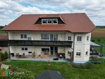 sehr schöne 4 Zimmerwohnung mit Nebenflächen, Möglichkeiten und großem Garten
