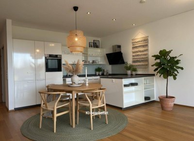 Moderne Gartenwohnung in Dornbirn: 3 Zimmer, Garten, Garage und Bergblick!