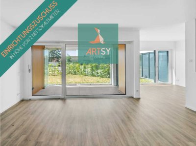 Direkt Verfügbar: Exklusive 3-Zimmer-Wohnung mit Loggia und Garten