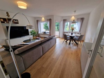 Vollmöblierte 3-Zimmer-Wohnung mit gehobener Innenausstattung in Leimen