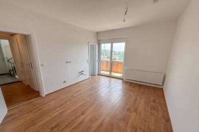 Balkonwohnung mit Ausblick