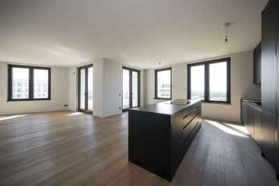 Wohnen auf höchsten Niveau! Penthouse im Isartower