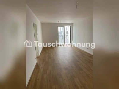Tauschwohnung: Neubau am Stadtrand,4RW mit Balkon+Stellplatz+Keller