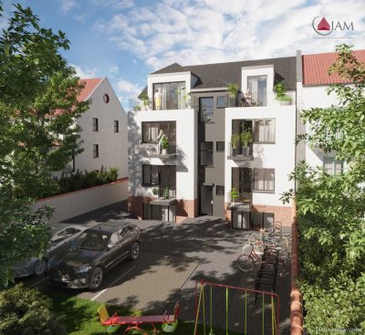 Smarte 2 Zimmer-Wohnung mit Balkon. Direkte Anbindung nach FFM. Steuervorteile durch Denkmal-AfA! KF