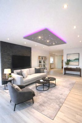 Kernsanierte 4-Zimmer-Wohnung mit 2 Balkonen, Garage & Einbauküche in Heilbronn-Biberach