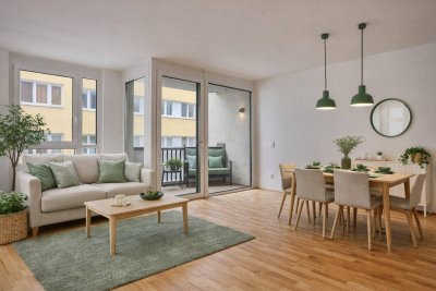 NEUBAU - AKH-Bestlage – Neubau-3-Zimmer mit uneinsehbarer Loggia