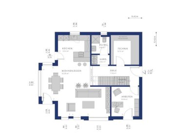 Attraktives Einfamilienhaus - Entspannt Bauen - Entspannt Leben