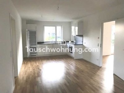 Tauschwohnung: Wohnung mit Garten und Tiefgaragenstellplätzen