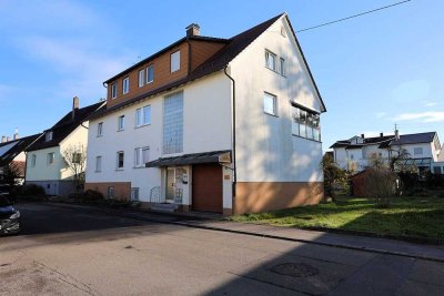 Dreifamilienhaus mit Garage und großem Garten