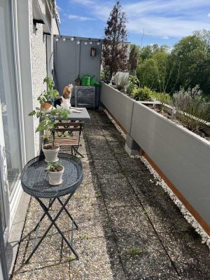 Helle 2,5-Zimmer Wohnung im 6. OG mit Balkon in Passau-Haidenhof Süd