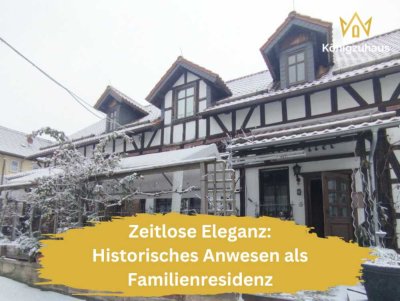 Zeitlose Eleganz: Historisches Anwesen als Familienresidenz
