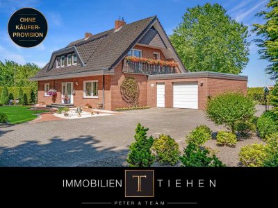 Leben auf großem Fuß: Vielseitiges Einfamilienhaus auf 3.602 m² Grundstück - in Twist am Kanal!