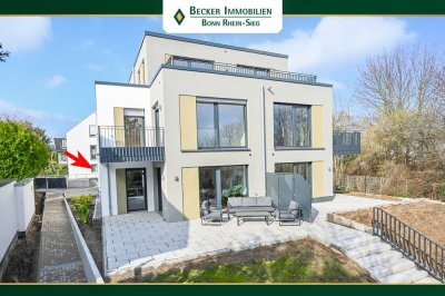 Exklusive Neubau-Wohnung mit Sonnenterrasse und TG-Stellplatz in ruhiger Lage von Bonn-Endenich