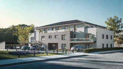 Traumhafte Neubauwohnung im Erdgeschoss mit Einbauküche & eigenem Garten – Erstbezug ab 01.08.2025