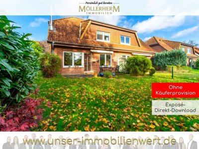 Wohnen zwischen Ostsee und Natur - Familienfreundliche Doppelhaushälfte mit Kamin, Terrasse und Gart