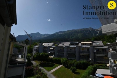 VERKAUF - Ruhig gelegene 2-Zimmer-Wohnung mit Blick auf die Berge, 2 Balkone und TG-Abstellplatz