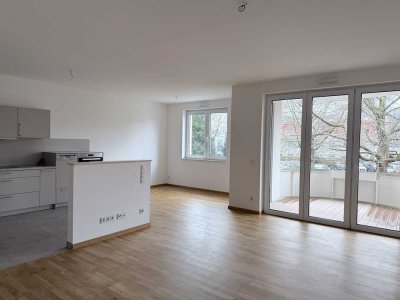 Super moderne 2-R-Wohnung mit Südbalkon in luxuriöser Ausstattung!