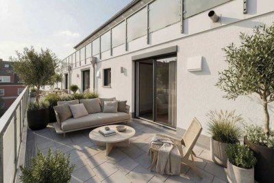 Exklusive 3 ZKB Neubau-Terrassenwohnung mit hochwertiger Ausstattung und EBK!