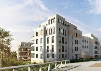 Ihr Logenplatz am Wasser – Erstbezug 2 Zimmer Whg. mit EBK, Balkon & Blick auf die Dahme