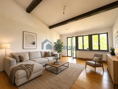In Renovierung - Moderne 2-Zimmer-Wohnung in zentraler Lage mit Balkon & Stellplatz im Innenhof