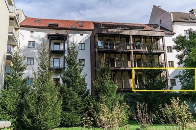 Elegante 4-Zimmerwohnung mit traumhaftem Parkblick