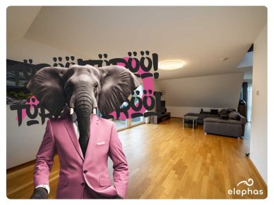 Traumhafte Maisonette! Großzügige 2,5-Zimmer-Wohnung mit besonderem Flair!