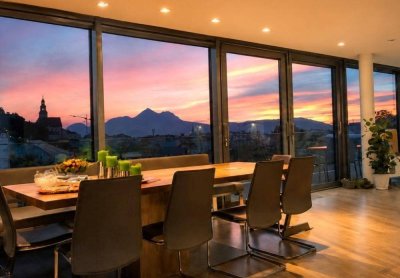 Ein Penthouse im Zentrum von Salzburg: exklusives Wohnen für das anspruchsvolle Paar mit Home