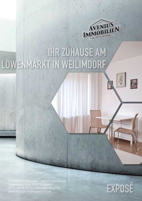 Helle möblierte 2 Zimmerwohnung in Stuttgart Weilimdorf, am Löwenmarkt!