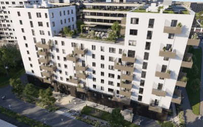 Exklusiv möblierte 2-Zimmer-Wohnung im Village im Dritten| Erstbezug | Garage | Provisionsfrei