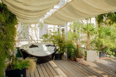 INDUSTRIAL - LOFT in ehemaliger KLAVIERFABRIK - 2. Stock mit DACH-GARTEN - RUHIGE LAGE - BARRIEREFREI