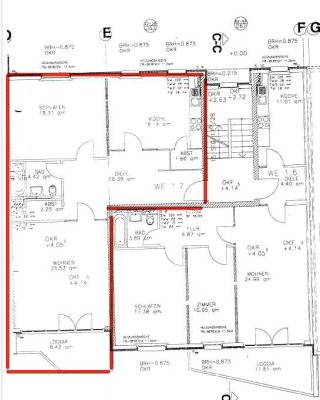 Gepflegte 2-Zimmer-Wohnung mit geräumiger Wohnküche in Braunschweig-Melverode
