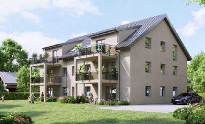 Moderne Neubau-Eigentumswohnung im Erdgeschoss zu verkaufen
