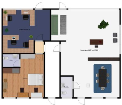 Wohnraum oder Gewerbe? Sie haben die Wahl! 3 Einheiten in guter Lage in Möhringen suchen Eigentümer