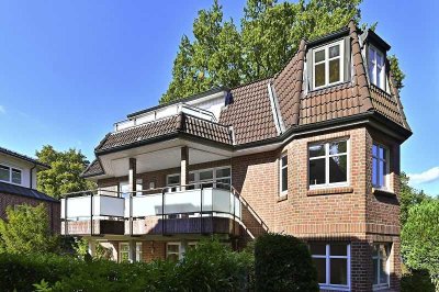 Endetage! Über den Dächern von Othmarschen - Sonnige Eigentumswohnung mit Kamin und Balkon