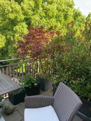 Attraktive DG-Maisonette-Wohnung mit 5 Zimmern – zentral, sonnig und großzügig.