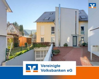 Lichtdurchflutete 3,5-Zimmer-Maisonette-Wohnung mit zwei Balkonen und TG-Stellplatz