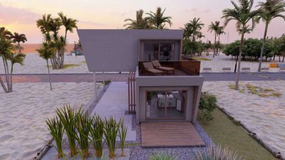 X-Sense 46: versetztes Haus mit Dachterrasse als Architekten- und Effizienzhaus | maklerfrei