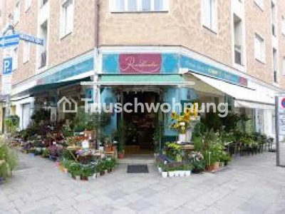 Tauschwohnung: 2 Zimmer mit Essküche Haidhausen Altbau