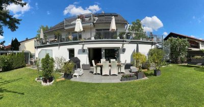 Exklusives Wohnen in Alt-Poing – Helle 5-Zimmer Wohnung mit top Ausstattung und großem Garten