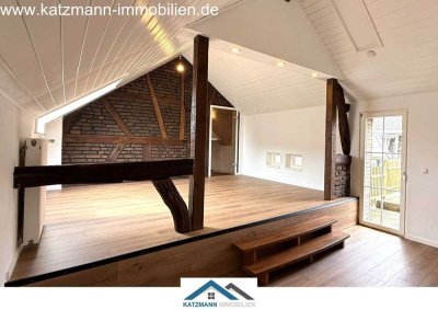 Erstbezug nach Sanierung - charmantes Fachwerkhaus mit 5 Zimmern, Dachterrasse & viel Platz