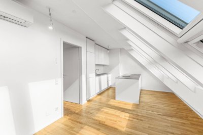 ++NEW++ Exclusive first occupancy: Luxurious 4-room attic flat with terrace - Mollardgasse 50